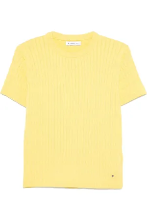 Manuel Ritz Cable-knit top