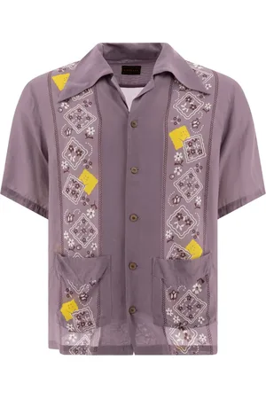 KAPITAL Floral-pattern detailing shirt
