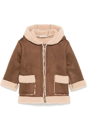 MISS GRANT Faux-suede coat