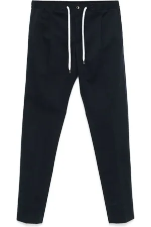 PT Torino Drawstring-waistband chino trousers