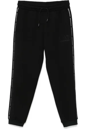 EA7 Logo-tape track pants