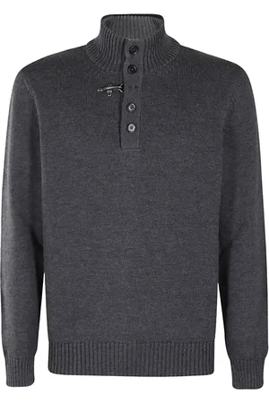 FAY Mock-neck wool jumper