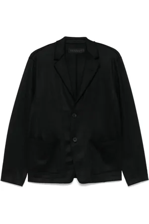 TRANSIT Boiled-wool raw-cut blazer