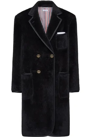 Thom Browne Faux-fur coat