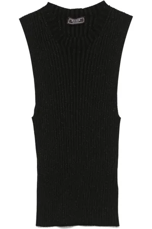 PESERICO SIGN Ribbed tank top