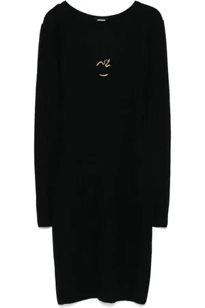 Roberto Cavalli Ribbed-knit mini dress