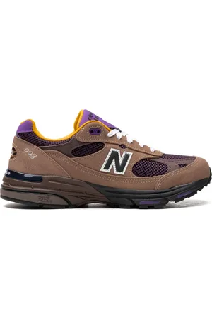New Balance Made in USA 993 "Mushroom/Midnight Violet" sneakers
