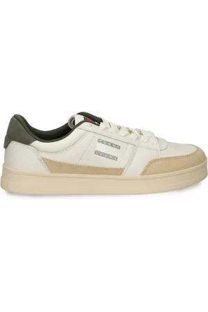 Tommy Hilfiger Tonal-logo leather trainers