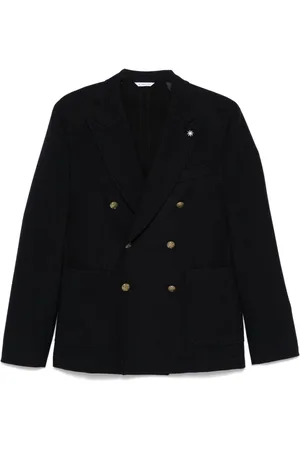 Manuel Ritz Herringbone-pattern blazer