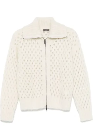 PESERICO SIGN Open-knit cardigan