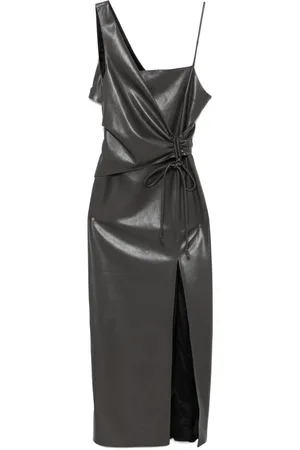 Nanushka Asymmetric midi dress