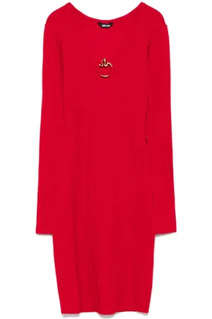 Roberto Cavalli Ribbed-knit mini dress