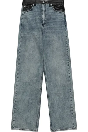 RAG&BONE Cotton wide-leg jeans