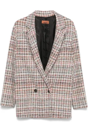 Missoni Bouclé checkered blazer