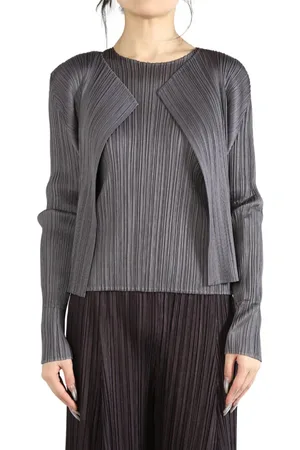 PLEATS PLEASE ISSEY MIYAKE Pleated cardigan