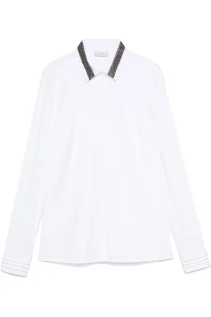 PESERICO SIGN Trim-detailed shirt