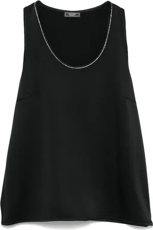 PESERICO SIGN Punto Luce-chain tank top