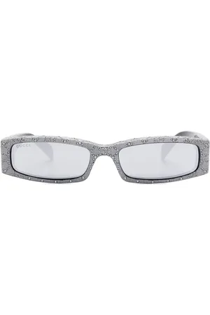 Gucci Rectangle-frame sunglasses