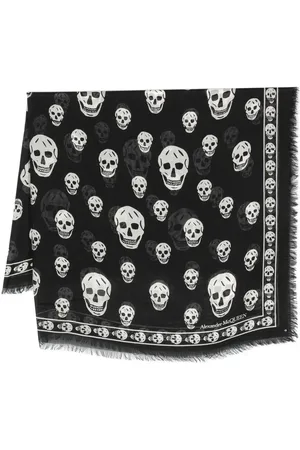 Alexander McQueen Skull print scarf