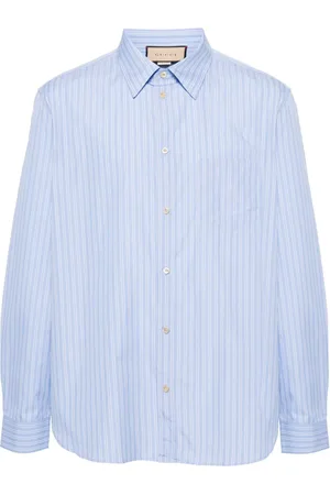 Gucci Pinstriped cotton shirt