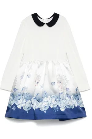 MONNALISA Dresses for Girls new collection Autumn 2024 prices in Dubai FASHIOLA UAE