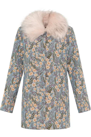 Unreal Fur Feuilles Mortes coat