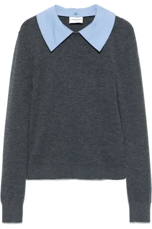 Claudie Pierlot Detachable-collar sweater