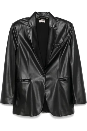 Liu Jo Faux-leather blazer