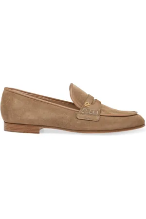 Gianvito Rossi Logo-detailing loafers