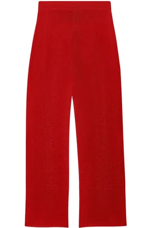 Chinti & Parker Lurex wide-leg trousers