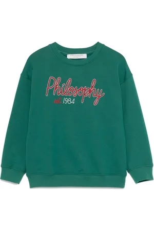 PHILOSOPHY DI LORENZO SERAFINI Embroidered-logo sweatshirt