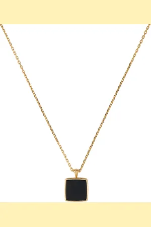 EMANUELE BICOCCHI Onyx amulet necklace