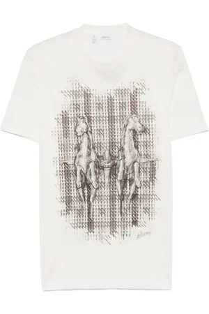 BRIONI Graphic print T-shirt