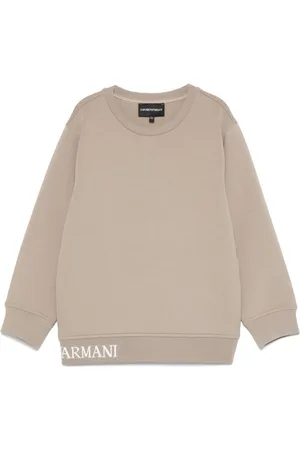 Emporio Armani Logo-jacquard sweatshirt
