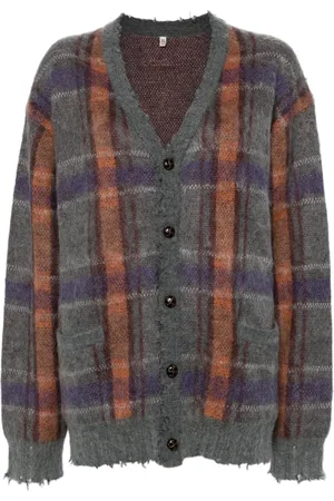 R13 Mohair boyfriend cardigan