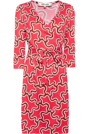 Diane von Furstenberg Julian silk wrap dress