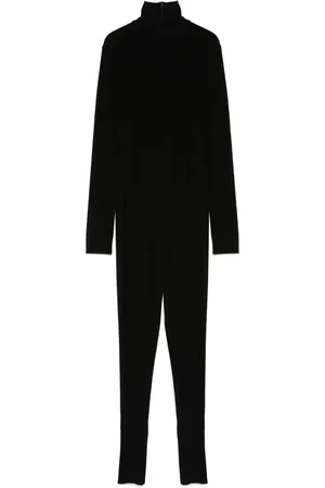 Norma Kamali Roll-neck long-sleeves catsuit