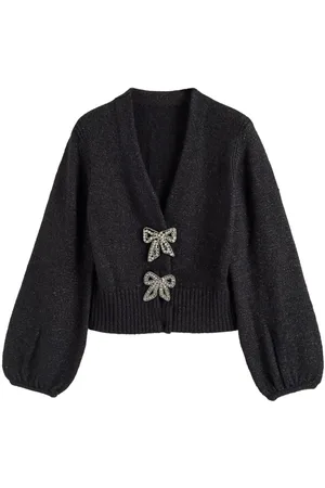 Chinti & Parker Bow-brooch cardigan