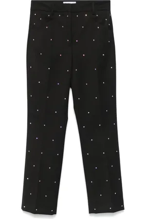 Manuel Ritz Rhinestone-embellished trousers