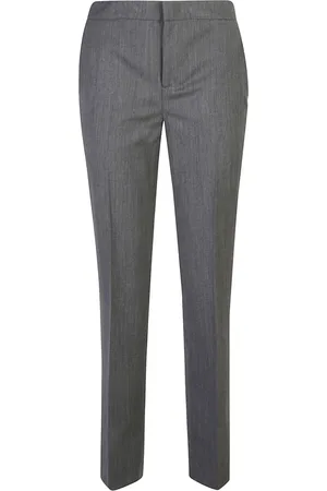 Twin-Set Logo-plaque trousers