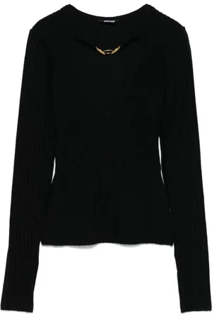 Roberto Cavalli 3D-knit top