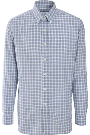 LUIGI BORRELLI NAPOLI Checked shirt