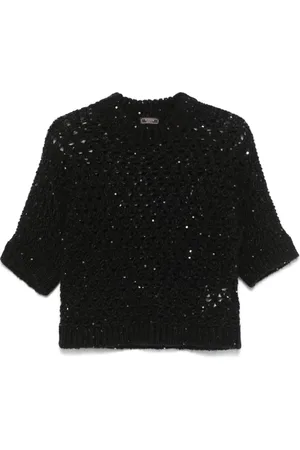 PESERICO SIGN Sequin-embellished sweater