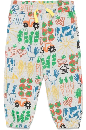Stella McCartney Farmyard-print track pants
