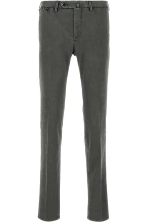 PT Torino Pressed-crease tapered trousers