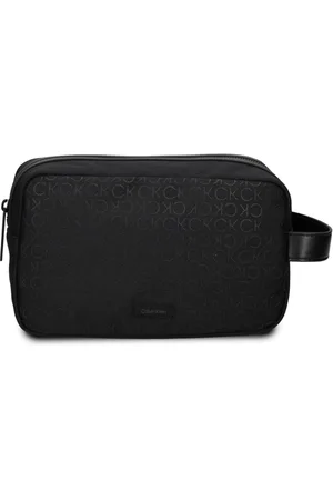 Calvin Klein Logo-jacquard wash bag