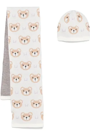 Liu Jo Bear-motif beanie