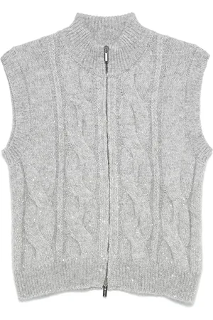 PESERICO SIGN Micro-sequins vest
