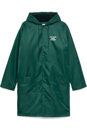 Drôle de Monsieur La Parka Slogan coat