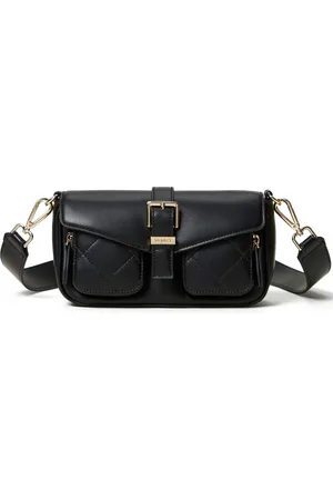 Twin-Set Quilted-pockets shoulder bag